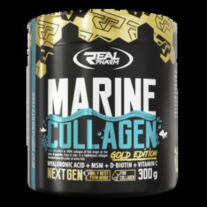 Real Pharm Marine Collagen 300g. (apelsinų skonio)